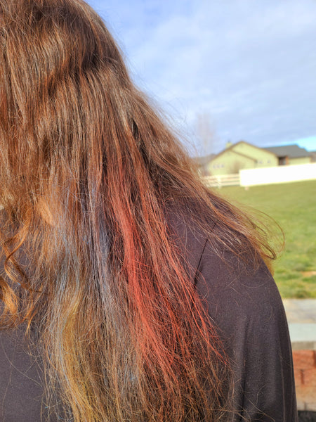 Rainbow Hair Chalk