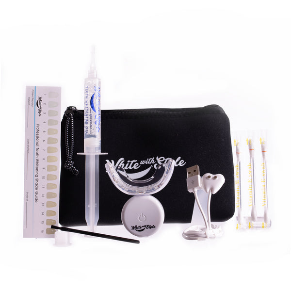 Stellar White Advanced Teeth Whitening Kit with Charcoal Toothpaste