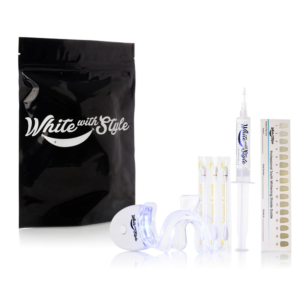 Special Sparkle White Teeth Whitening Kit w/Charcoal Toothpaste & Free Gift