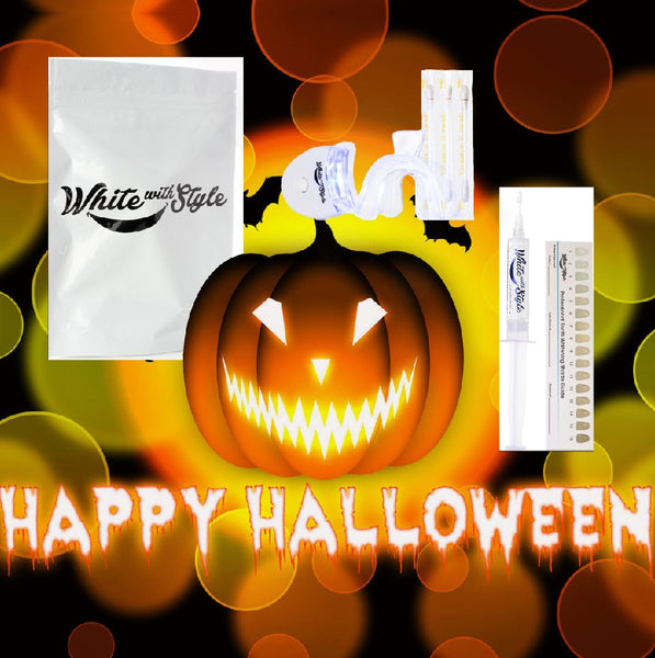 Halloween Special Sparkle White Teeth Whitening Kit w/Bonus Gift Bag
