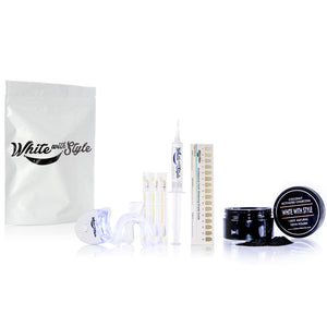 Sparkle White Teeth Whitening Kit w/Coconut Activated Charcoal